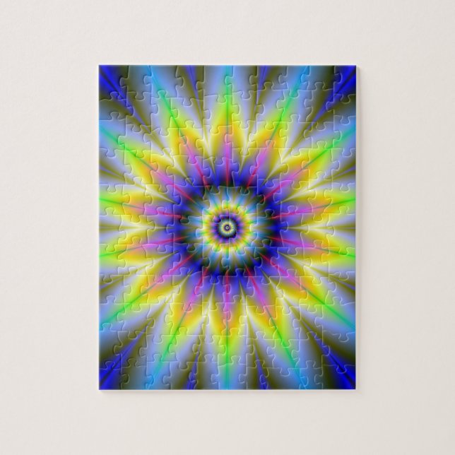 Blume im Blume-Puzzle (Vertikal)