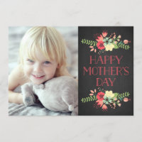 Blume im Blut | Muttertagskarte für Halbpension