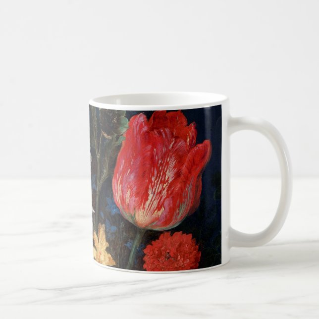 Blume im Glass Vessel, Jan Brueghel, der Ältere Kaffeetasse (Rechts)