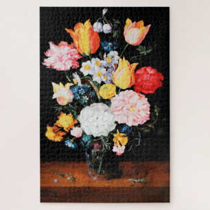 Blume im Glass Vessel, Jan Brueghel, der Jüngere