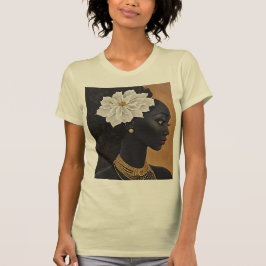 Blume im Haar T-Shirt