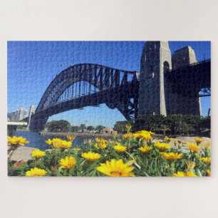 Blume im Hafen von Sydney