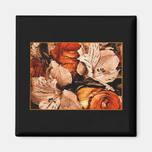 Blume im Herbst Magnet