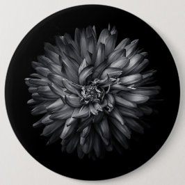 Blume im Hintergrund in Schwarz und Weiß 20 Button