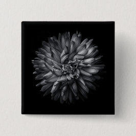 Blume im Hintergrund in Schwarz und Weiß 20 Button