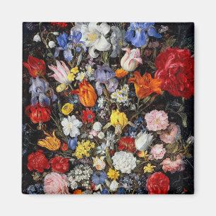 Blume im Holzschiff, Jan Brueghel der Ältere Magnet