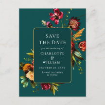 Blume im Jugendstil, die den QR-Code speichern