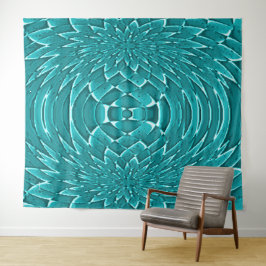 Blume im Meer...... Wandteppich