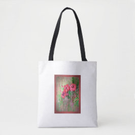 Blume im Regen Tasche