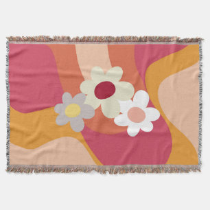 Blume im Retrostil Decke