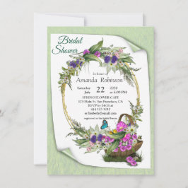 Blume im Sommer Einladung