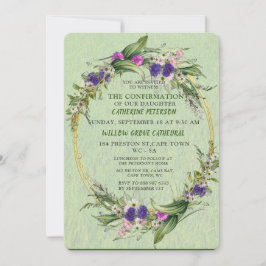 Blume im Sommer Einladung