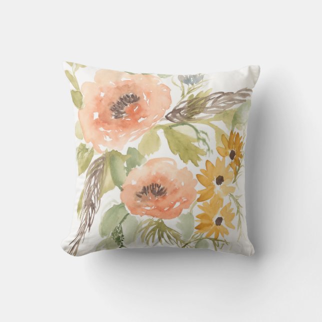 Blume im Spätsommer I Kissen (Vorderseite)