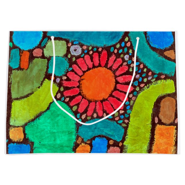 Blume im Tal, Klee Große Geschenktüte (Vorderseite)