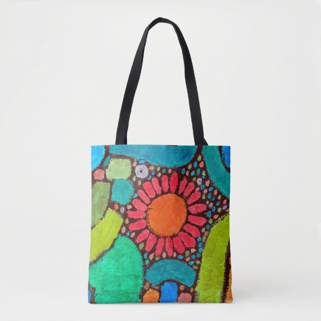 Blume im Tal, Klee Tasche (Vorderseite)
