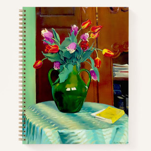 Blume im Vase 1912 von Felix Vallotton Notizbuch