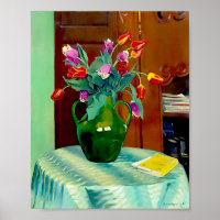 Blume im Vase 1912 von Felix Vallotton