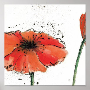 Blume im Vollblut Poster