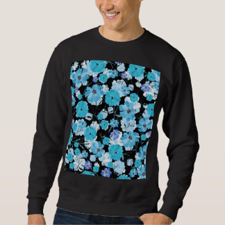 Blume in Aquarellfarben: Ein zartes Band Sweatshirt