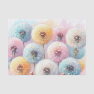 Blume in Aquarellfarben, weiche Pastellfarben Seidenpapier