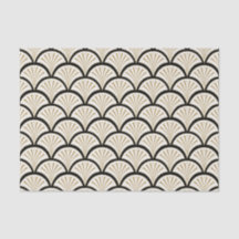 Blume in Beige und Schwarz-Deko