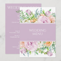 Blume in Bloom - Menü für Hochzeitsempfang