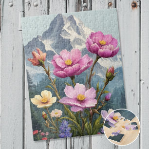 Blume in den Bergen