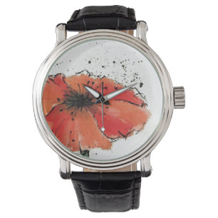 Blume in der vollen Blüte Armbanduhr
