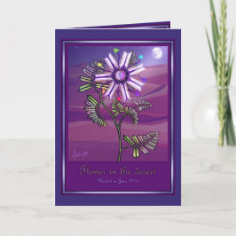 Blume in der Wüste Karte