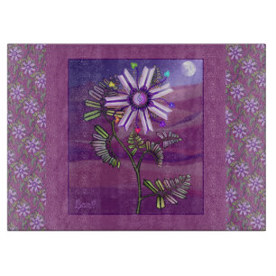 Blume in der Wüste Schneidebrett