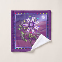 Blume in der Wüste Waschlappen