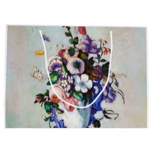 Blume in einem Rokoko Vase, Paul Cezanne Große Geschenktüte