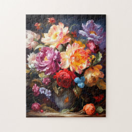 Blume in einem Vase-Rätsel