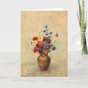 Blume in einer Vase Karte
