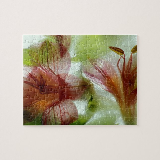 Blume in Eis (Horizontal)