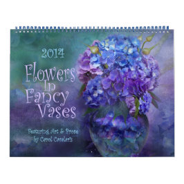 Blume in Extravaganten Fällen Art Kalender 2014