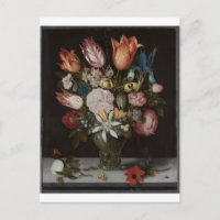 Blume in Glas, Ambrosius Bosschaert, Öl