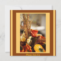 Blume in Herbstfarben -