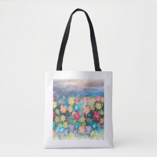 Blume in Pastellen - AI-Erweiterung der Tasche