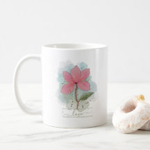 Blume in Rosa