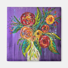 Blume in Vase Magnet