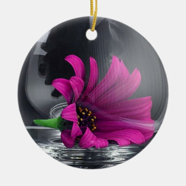 Blume in Vase Ornament (Vorne)