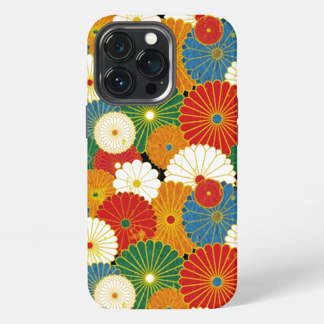 Blume iPhone 13 Pro Hülle (Hinten)
