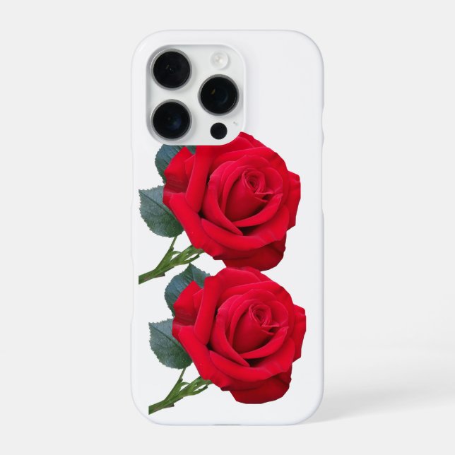 Blume iPhone 16 Pro Hülle (Rückseite)