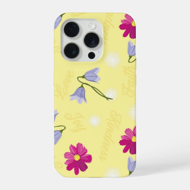 Blume iPhone-Hülle Apfel iPhone 15 Pro Hülle (Rückseite)