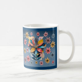Blume Kaffeetasse