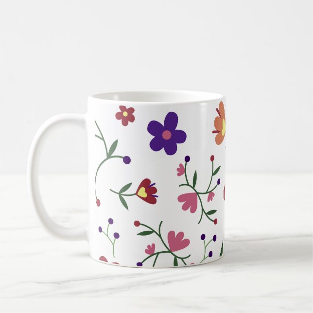 Blume Kaffeetasse (Links)