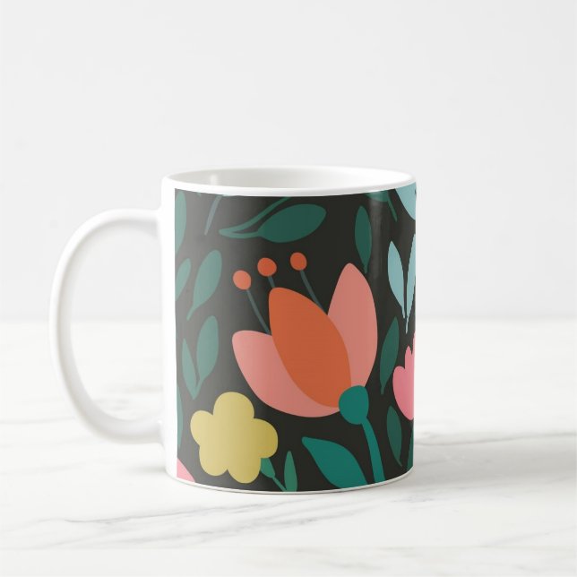 Blume Kaffeetasse (Links)