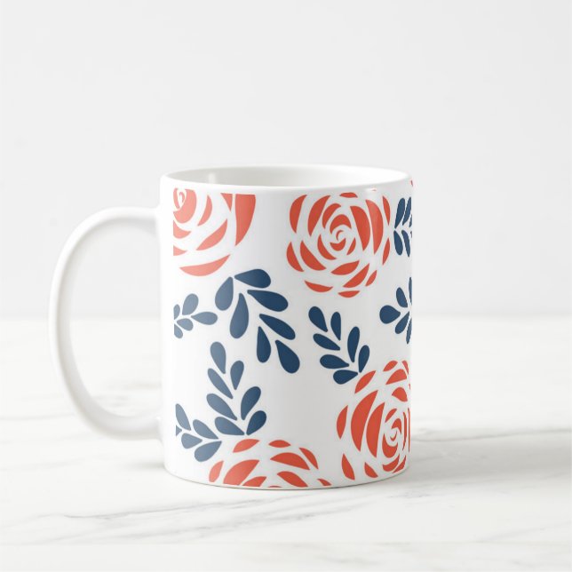Blume Kaffeetasse (Links)