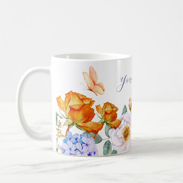 Blume Kaffeetasse (Links)